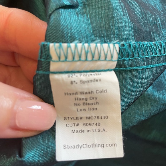 ModCloth one shoulder Rock Steady Dress - Picture 9 of 10